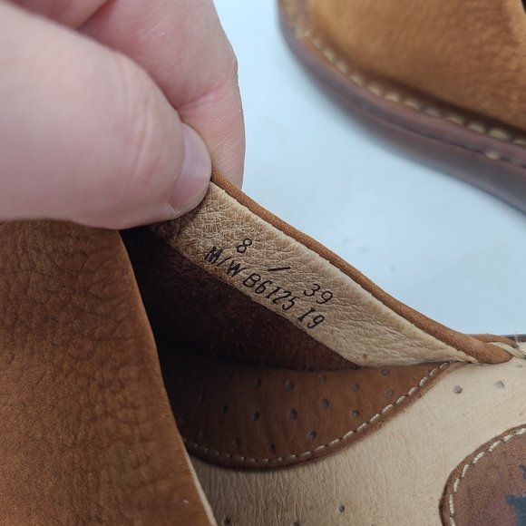 Born Womens Brown Nubuck Suede Slides Sz 8 EU 39 P - Picture 6 of 6